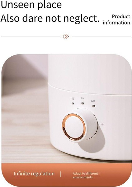 Yatak Odası Için Nemlendiriciler, 2l Serin Sis Ultrasonik Hava Nemlendirici Üst Doldurma ve Sessiz, 360 ° Nozul Ab Fişi, Beyaz (Yurt Dışından) fiyatları