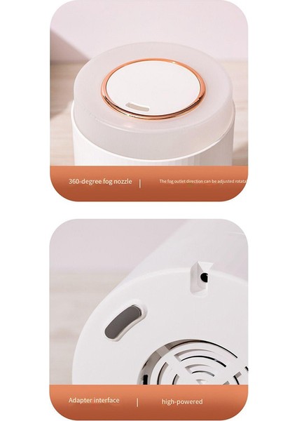 Yatak Odası Için Nemlendiriciler, 2l Serin Sis Ultrasonik Hava Nemlendirici Üst Doldurma ve Sessiz, 360 ° Nozul Ab Fişi, Beyaz (Yurt Dışından) modelleri