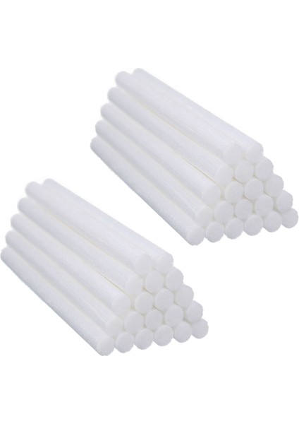 100 paketli araba difüzör süngerleri doldurma çubukları nemlendirici filtre fitil değiştirme emici sünger çubukları (Yurt Dışından)