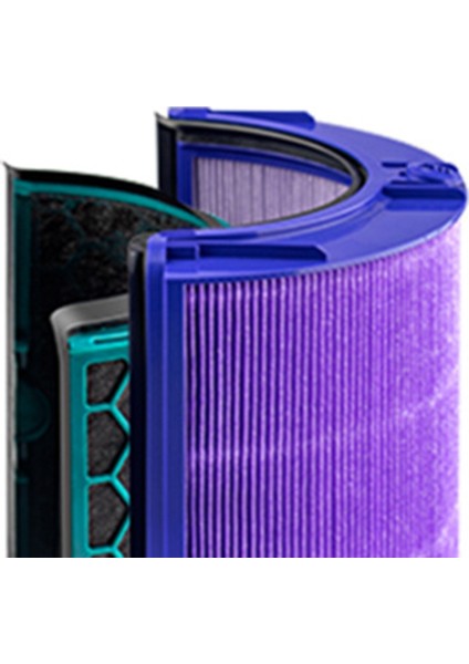 Dyson TP/HP/DP04/05/07 Için Karbon Filtresi Saf Soğuk Hepa Temizleyici Sealli Iki Aşamalı 360 Derece Filtre Sistemi Aksesuarları (Yurt Dışından) fiyatları