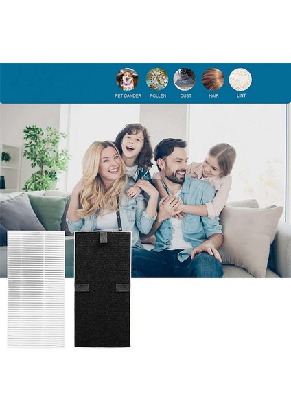 HRF201B için 12 Pack Hava Temizleme Filtresi Febreze FRF102B ve Honeywell Filtresi U HRF201B HHT290 için Yedek U Hepa Filtresi (Yurt Dışından) modelleri
