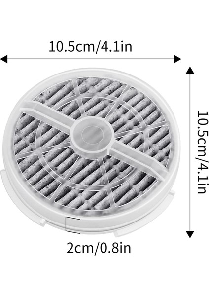 8 Paket Gerçek Hepa Değiştirme Filtresi Rigoglioso GL2103 Için Uyumlu Jinpus GL-2103 ve Ltlky 900S Masaüstü Hava Temizleyicisi (Yurt Dışından) fırsatları