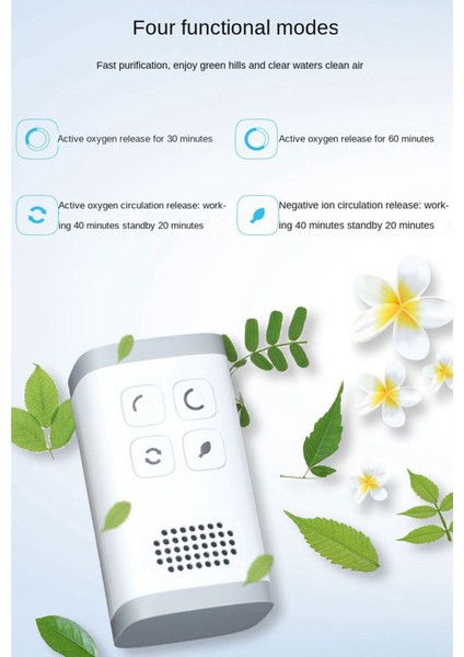 2x Mini Hava Temizleyici Ozon Jeneratör Saflaştırma Ev Banyo Tuvalet Deodorizer Evlat Deodorizer Hava Iyonizer Abd Fiş (Yurt Dışından) indirimleri