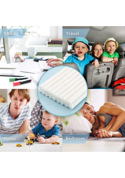 100PCS Araba Nemlendirici Çubuklar Pamuk Filtresi Doldurma Çubukları Filtre Değiştirme Portatif Ultrasonik Aroma Difüzör Için (Yurt Dışından) fırsatları