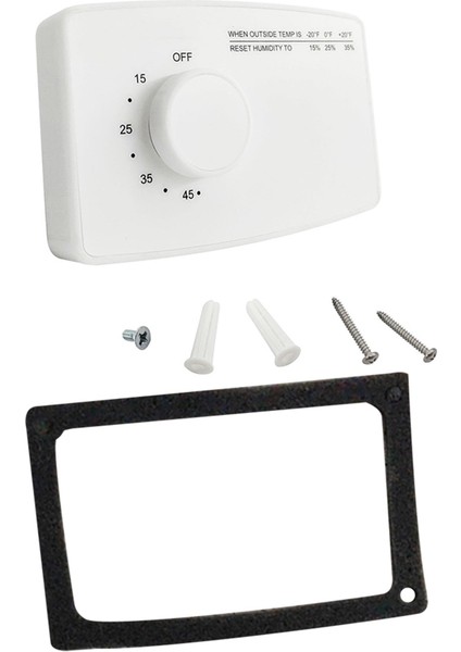 4655 Dijital Kontrol Humidistat Kontrol Anahtarı Tüm Ev Kanalı Veya Duvara Monte Edilmiş Nemlendirici Kontrolü Humidistat 110V (Yurt Dışından)