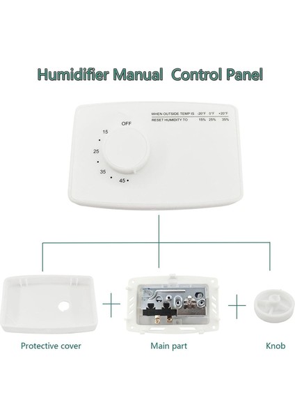4655 Dijital Kontrol Humidistat Kontrol Anahtarı Tüm Ev Kanalı Veya Duvara Monte Edilmiş Nemlendirici Kontrolü Humidistat 110V (Yurt Dışından) indirimleri