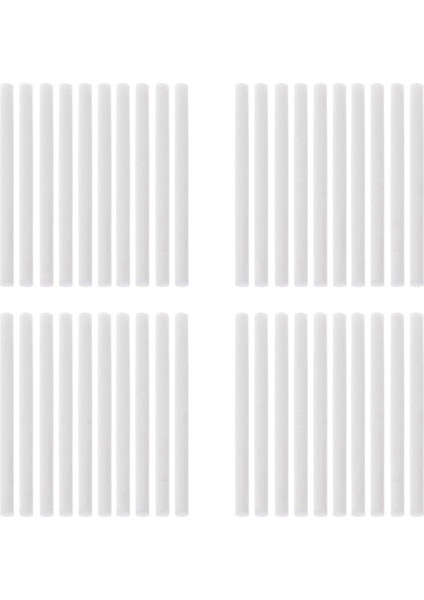 Nemlendirici pamuklu çubuklar nemlendirici doldurma çubuğu taşınabilir kişisel usb mini nemlendirici filtre değiştirme elemanları 40pcs (Yurt Dışından)