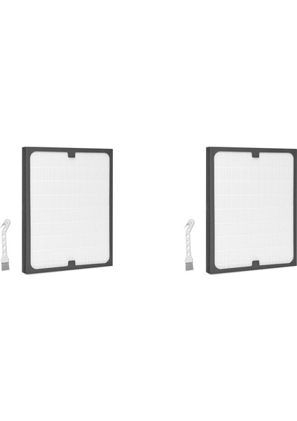 Blueair 200/300 Serisi Parçacık Filtre Modelleri Için 2x Yedek Hepa Filtresi 201 203 203 Slim 205 210B 215B 250E 270E (Yurt Dışından)
