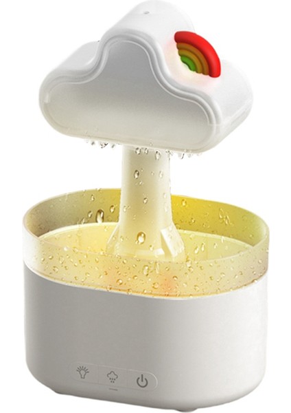 Yağmur Bulutu Hava Nemlendiricisi Elektrik Aromaterapi Esansiyel Yağı Difüzör Rahat Yağmur Yağmur Damla Gece Lambası Us Fiş (Yurt Dışından) fiyatları