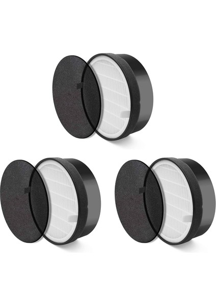 Levoit Hava Temizleyicisi Için 3x Yedek Filtre LV-H132, Gerçek Hepa ve Aktif Karbon Filtreleri (Yurt Dışından)