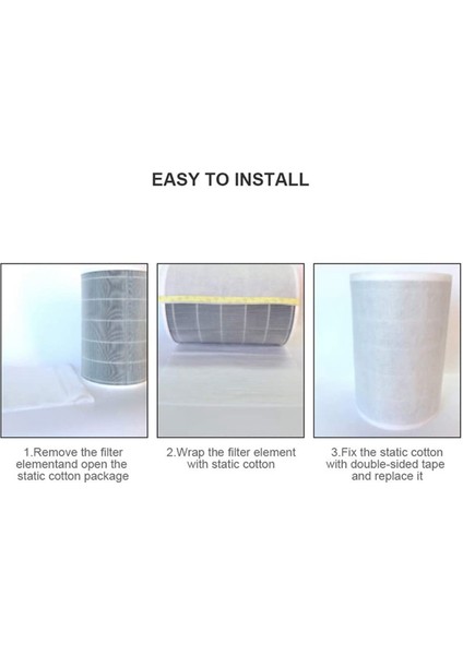 8pcs 28 inç x 12 inç elektrostatik filtre pamuk hepa filtreleme net pm2 5 Philips Xiaomi MI hava temizleyici için (Yurt Dışından) indirimleri