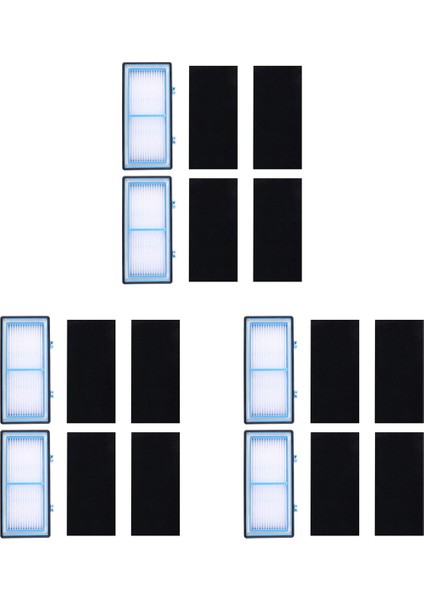 6 Hepa + 12 Karbon Booster Filtreleri Holmes Aer1 Hepa Tipi Toplam Hava Filtresi, Holmes Hava Seraplayıcı Filtresi Aer1 Serisi (Yurt Dışından)