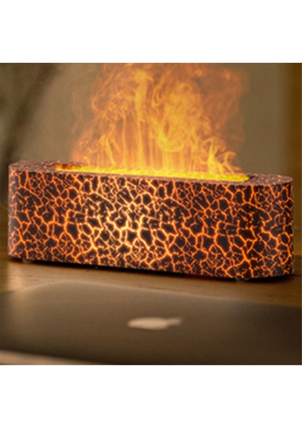 Gerçekçi Renkli Alev Hava Humidifie 150ML Ultra Sessiz Ev Aroma Esansiyel Yağ Difüzörü Ev Odası Ofisi A (Yurt Dışından) indirimleri