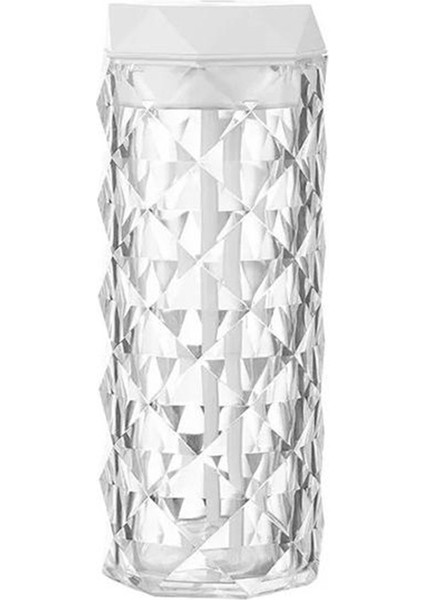 Yatak Odası ve Masaüstü Için Aromaterapi ve Hava Saflaştırma ile 1000ML Renkli USB Kristal Nemlendirici (Yurt Dışından)