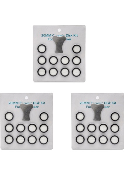 33pcs Mist Maker Bakım Kiti Seramik Disk Seramik Disk Anahtarı Değiştirme Parçaları Sis Makinesi için (Yurt Dışından)