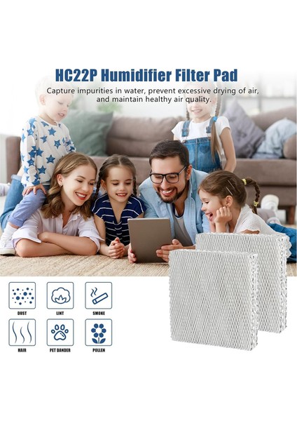 HC22P Nemlendirici Filtre Pad Honeywell HE100, HE150, HE220, HE225 HE240 HC22A1007 (2 Paket) (Yurt Dışından) indirimleri