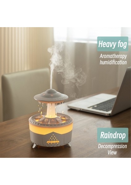 Ufo Su Damlası Aromaterapi Makinesi Evi Büyük Sis Masaüstü Sessiz Kontrol Temel Difüzör Abd Fiş Beyaz (Yurt Dışından) fırsatları