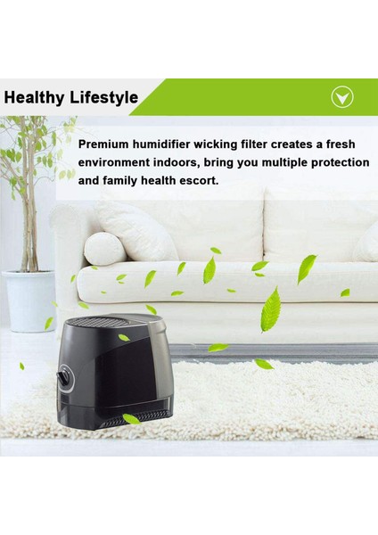 Honeywell HC-888 Filtre C Honeywell HCM-890 HEV-320 için tasarlanmış Honeywell HC-888 HC-888N Filtre C için 3 Paket Nemlendirici Filtreler (Yurt Dışından) indirimleri