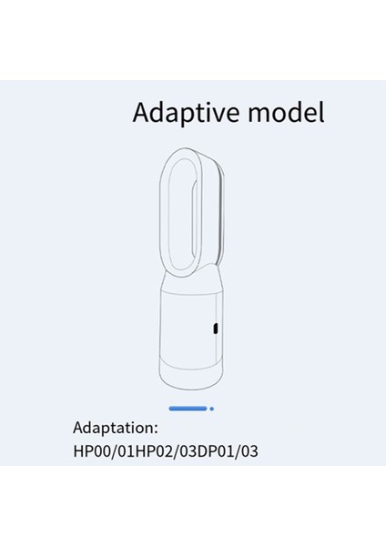 2 Paket HP01HEPA Filtre Değiştirme Dyson HP01 HP02 DP01 DP01 DP02 Masa Serapçıları için Uyumlu Bölüm 968125-03 (Yurt Dışından) modelleri