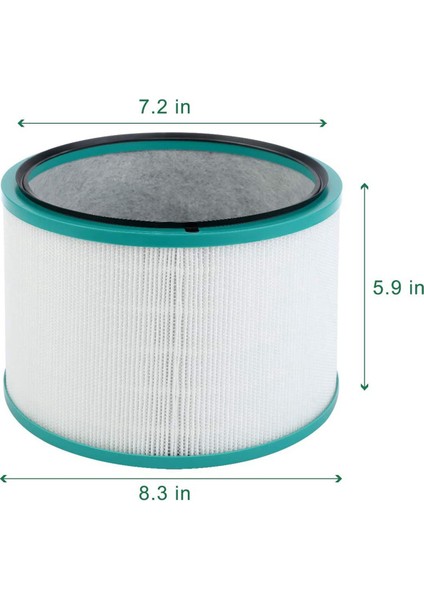 4x Dyson DP01 Için Filtre DP03 HP00 HP00 HP01 HP02 HP03 Masa Açılıcılar Saf Sıcak Soğuk Bağlantı Hava Arıtma Hepa Filtresi (Yurt Dışından) fiyatları