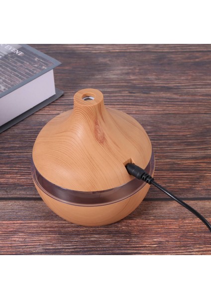 2x Ahşap Tahıl Aromaterapi USB Nemlendirici Su Damlacıkları Hava Saflaştırma Esansiyel Yağ Aroma Difüzör Tanesi (Yurt Dışından) fiyatları