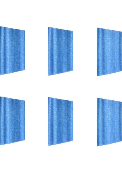 6x Daikin Hava Temizleme Filtre Ekranı MC70KMV2 MCK57LMV2 BAC006A4C Piltre Filtre Elemanı (Yurt Dışından)
