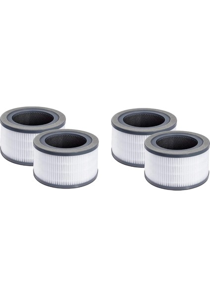 4 adet Levoit Vista 200 hava temizleyici için hava temizleyici yedek filtresi 3 arada 1 verimlilik aktif karbon hepa filtresi (Yurt Dışından)