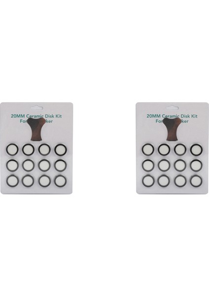 24PACK Ultrasonik Mist Yapıcısı Fogger Seramik Diskleri Nemlendirici Parçalar Için Cap Aracı ile Dönüştürücü Diskler (Yurt Dışından)