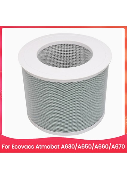 Ecovacs Atmobot A630 A650 A660 A670 Hava Arıtma Aksesuarları Yedek Parçaları Için Hava Temizleyici Filtre Eleman Parçaları (Yurt Dışından)