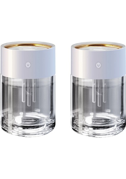 2l LED Lamba ile Büyük Kapasiteli Şeffaf Nemlendirici USB Sessiz (Yurt Dışından)