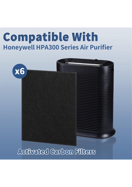 HRF-A300 Pre Filtre Honeywell Air Sertifikası HPA300 Serisi HPA304 HPA3300 Önceden Aktif Karbon Filtresi (Yurt Dışından) indirimleri