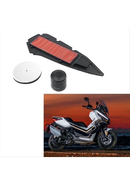 Motosiklet Motoru Hava Filtresi Yağ Filtresi ile Hava Girişi Sünger Zontes ZT368G 368G Emme Temizleyici Elemanı (Yurt Dışından) fırsatları