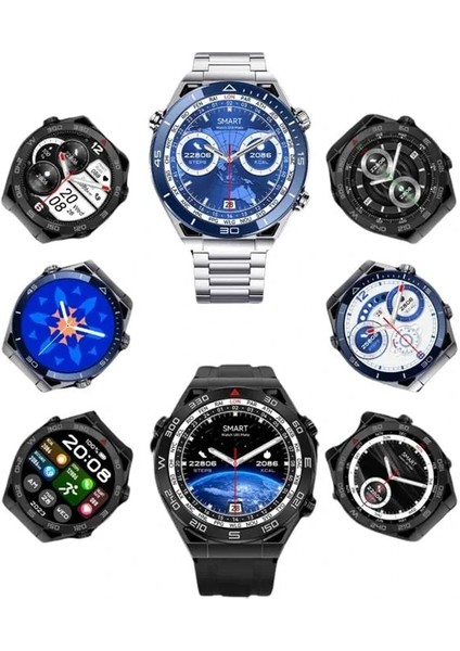 Akıllı Saat 1.62 Inç Ultimate Nabız Sensörlü Sesli Görüşme Yapabilen fırsatları