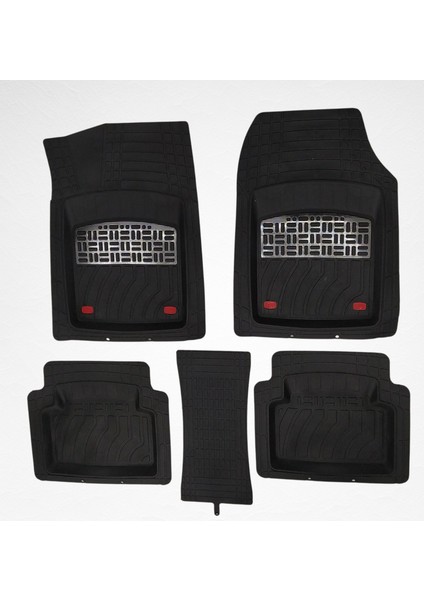 Audi A4 B9 Sedan 2021 Uyumlu Havuzlu Ünıversal Pro Max Oto Paspas Siyah - Gri indirimleri