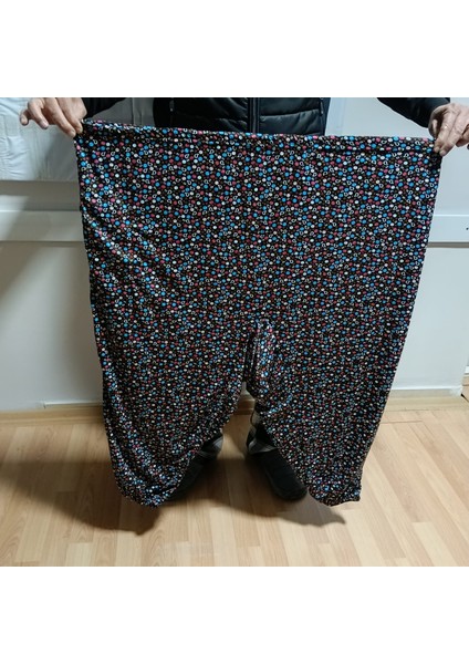 Kadın Bayan Battal Büyük Beden Jarse Kumaş Bel Lastikli Sağ Yan Tek Gizli Fermuarlı Cepli Eşofman Altı Şalvar Bol Rahat Kalıp 80 Ile 120 Kiloğrama Kadar Olur Standart Beden fiyatları