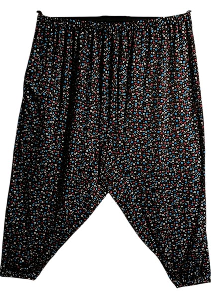 Kadın Bayan Battal Büyük Beden Jarse Kumaş Bel Lastikli Sağ Yan Tek Gizli Fermuarlı Cepli Eşofman Altı Şalvar Bol Rahat Kalıp 80 Ile 120 Kiloğrama Kadar Olur Standart Beden