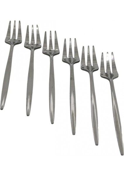 6pcs Metal Tatlı Çatal (K95)