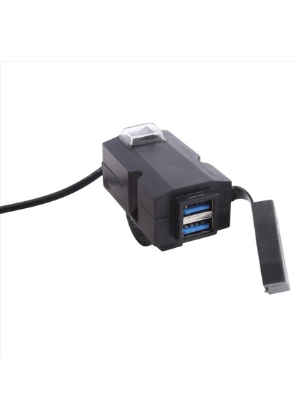 12V-24V Qc3.0/3.1 A Çift USB Bağlantı Noktası Su Geçirmez Motosiklet Gidonu Şarj Adaptörü Güç Kaynağı Soketi (Yurt Dışından) fiyatları
