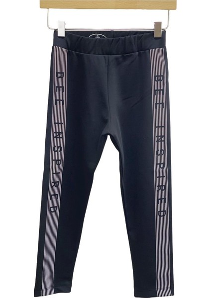 Mojo Kız Çocuk Dalgıç Kumaş Şeritli Tayt 35222 Siyah fırsatları