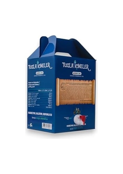 Tuzla Içmeler Kürsun Doğal Zengin Mineralli Su 5 Litre modelleri