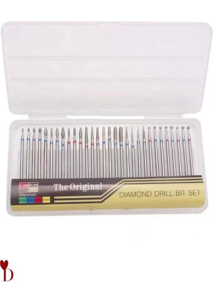 Merttools Elmas Camcı Seti 30 Parça Matkap Ucu Ahşap Oyma Freze Gravür Dremel Uç Seti 3 mm Sap fiyatları