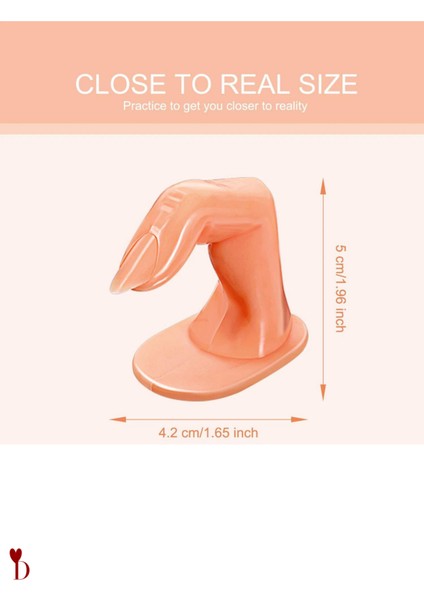 Eğitim Parmağı Yapışkanlı Protez Tırnak Kalıcı Oje Eğitimi 5 Adet modelleri