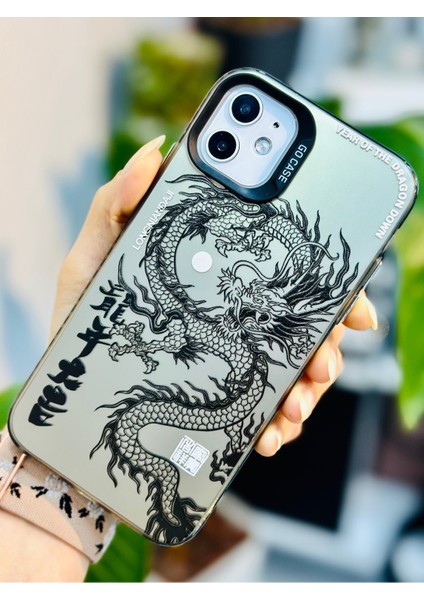 Iphone 11 Uyumlu (12 Görünümlü) Köşeli Parmak Izi Bırakmaz Baskılı Metalik Electro Silikon Kılıf fiyatları