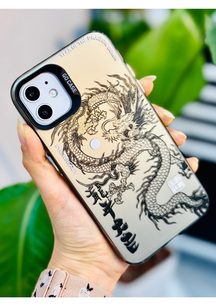 Iphone 11 Uyumlu (12 Görünümlü) Köşeli Parmak Izi Bırakmaz Baskılı Metalik Electro Silikon Kılıf modelleri