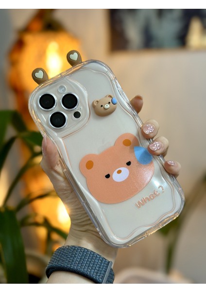Iphone 14 Promax Uyumlu Kulaklı Oyuncaklı Tasarımlı Silikon Kılıf fiyatları