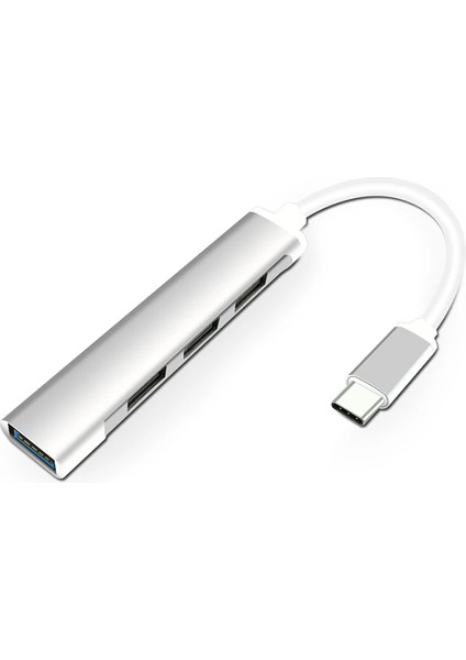 Ally S-803 4in1 Type-C To 4x Usb3.0 Hub Çoğaltıcı Çevirici Dönüştürücü Ad - ?01?97E1-5G6