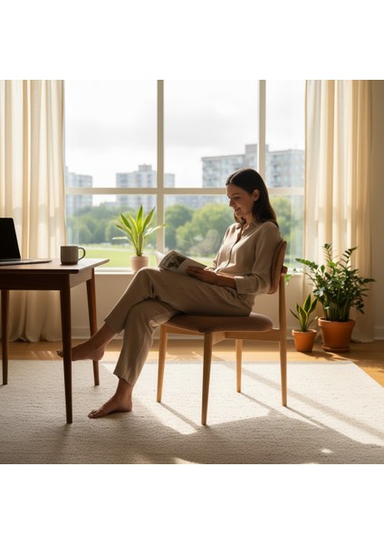 Polo Sandalye | Polo Yemek Sandalyesi | Ahşap Iskeletli Sandalye | Yemek Masası Sandalyesi