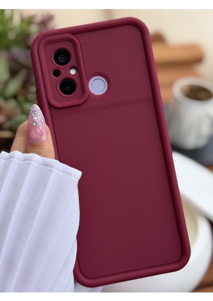 Redmi 12C Uyumlu Mat Lansman Parmak Izi Bırakmaz Esnek Silikon Kılıf