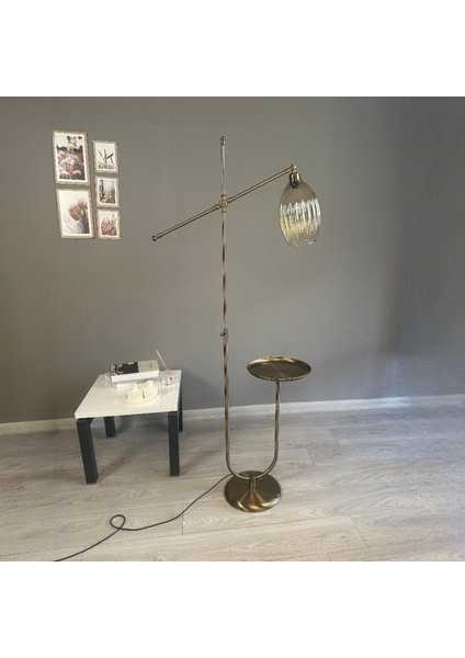 Yolza Eskitme Gövde Bal Rengi Cam Lambader U Tepsili Makas Gövde Modern Oturma Odası modelleri