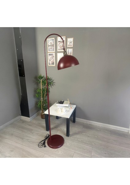 Vişne Çürüğü Lambader Modern Dekoratif Metal Oturma Odası Çalışma Odası Zemin Lambası modelleri